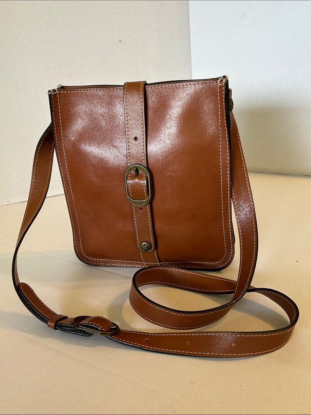 PATRICIA NASH HERITAGE VENEZIA LEATHER CROSSBODY BAG